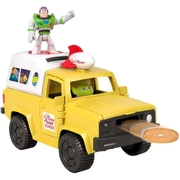 Fisher-Price Imaginext Toy Story Buzz & Pizza Planet Truck Disc Launcher Vehicle