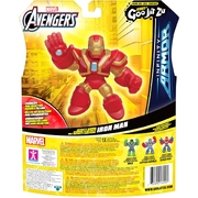 Heroes of Goo Jit Zu Marvel Infinity Armor Iron Man Stretchy Action Figure