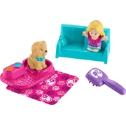 Fisher-Price Barbie-themed Little People Pet Sister Set