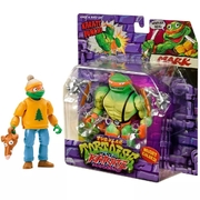 Teenage Mutant Ninja Turtles Mayhem Knockoff Knockout Mikey & Mark Action Figure 2 Pack