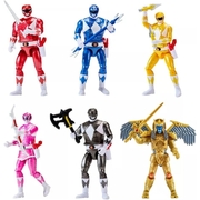 Mighty Morphin Power Rangers Re-Ignition Auto-Morphin 6pk Battle Set