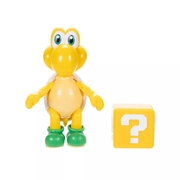 Super Mario 4" Figure Koopa Troopa With Question Block (Wave 38)