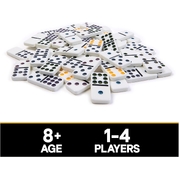 Cardinal Classic Double Nine Dominoes Set in Storage Tin