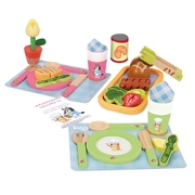 Bluey Wooden Dine in with Bluey Playset