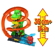 Mattel Hot Wheels City T-Rex Blaze Battle Playset