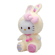 Hello Kitty Limited Edition Plush Easter Bunny 