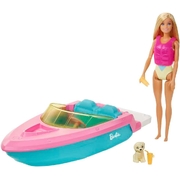 Barbie Doll and Boat Playset GRG30