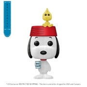 Funko POP Peanuts Snoopy with Woodstock Flocked #2096 Vinyl Figure