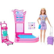 Barbie Family & Friends Baggage Claim Playset JMJ49