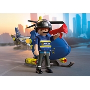 Playmobil City Action Police Helicopter 28pc 72080