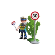 Playmobil Police officer with speed detector 11pc 72029