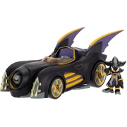 Sonic The Hedgehog X DC Shadow as Batman 5" Figure with Batmobile