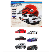 Hot Wheels Streets of Japan Multipack 6-Pack 1:64 Scale Toy Cars