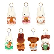Miffy Bakery Series Plush Keychain Blind Box (Full box of 6)
