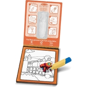 Melissa & Doug On the Go Travel Activity Book Water Wow! Vehicle