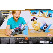 Marvel Monster Jam The Amazing Spider-Man Sandman City Battle Playset 1:64 Scale