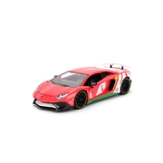 Sonic the Hedgehog Lamborghini Aventador SV 1:24 Scale Diecast Vehicle (with Knuckles
