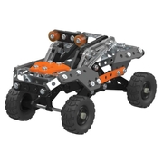 Meccano Masters 10 Model Set Race Truck 4x4 S.T.E.A.M Building Kit, 225 Parts