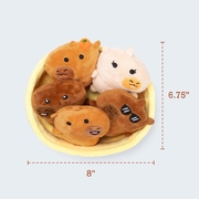 Emotional Support Capybaras Plush Set