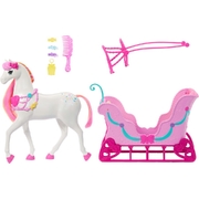 Barbie in the Nutcracker Land of Sweets Horse & Sled JNH63