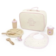 PolarB Wooden Doll Feeding Set