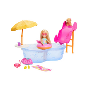 Barbie Summer Vacation Chelsea Pool Party Playset