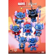 Lilo & Stitch – Stitch Marvel Cosplay Cosbi Plush Keychain Collection (One Plush)
