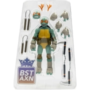 The Loyal Subjects Teenage Mutant Ninja Turtles Michelangelo Comic Heroes BST AXN Figure