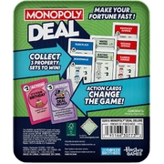 Monopoly Deal Card Game in Storage Tin
