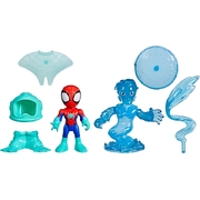 Marvel Spidey and His Amazing Friends Water-Webs Spidey & Hydro-Man 2 Pack 3 Inch Figure 