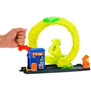 Hot Wheels City Snake Spiral Attack Playset