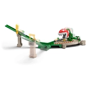 Hot Wheels Mario Kart Piranha Plant Slide Trackset with Yoshi