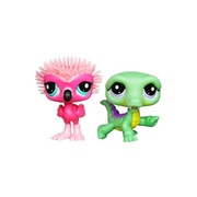 Littlest Pet Shop Cutest Pets Flamingo #2572 Crocodile #2573