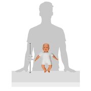 Miniland Educational Soft Bodied Baby Doll Caucasian 40cm
