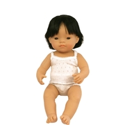 Miniland Educational Baby Doll Asian Boy 38cm
