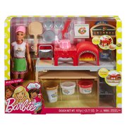 Barbie Pizza Chef Doll and Playset, Blonde 