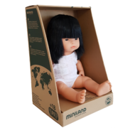 Miniland Educational Baby Doll Asian Girl 38cm