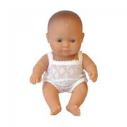 Miniland Educational Baby Doll Caucasian Girl, 21cm