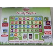 Monkey & Chops Daily Routine Chart Activity Magnet