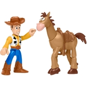 Toy Story 4 Imaginext Basic Figure 2 Pack Woody + Bullseye
