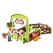 Playmobil Spirit Riding Free Abigail & Boomerang with Horse Stall 56pc