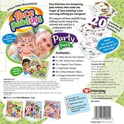 Face Paintoos Party Pack Temporary Face Paint Tattoos