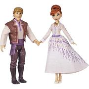 Disney Frozen 2 Anna and Kristoff Fashion Dolls 2pk