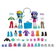 My Little Pony Equestria Girls Fashion Squad Rainbow Dash and Starlight Glimmer Mini Doll Set Toy