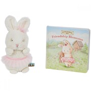 Bunnies By The Bay Gift Set Cricket Island Friendship Blossoms Book & Plush