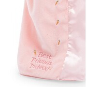 Bunnies By The Bay Blossom's Buddy Blanket Comforter Pink 40cm