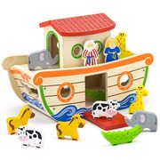 Viga Wooden Toys Noah's Ark Shape Sorter 