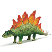 Sassi Science The Age of the Dinosaurs 3D Stegosaurus And Book Set