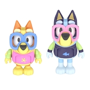 Bluey 2 Pack Figurines - (Pool Time)