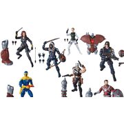 Marvel Black Widow Legends Series Build A Figure Crimson Dynamo Set of 7